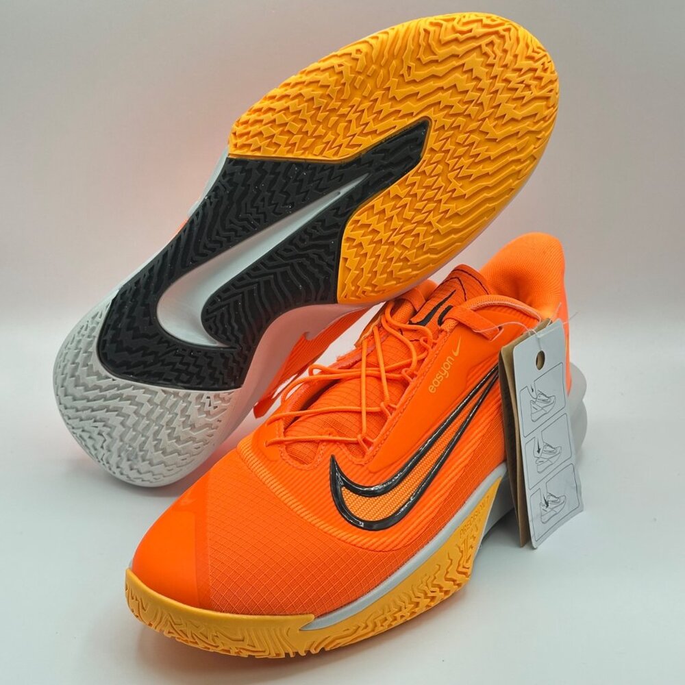 Men's Nike Precision 7 Orange White Basketball Hoopers Shoes FN0324-800 Size 12 - Picture 4 of 8
